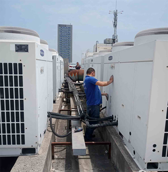 南涧中央空调制热和不制冷系统维修方法